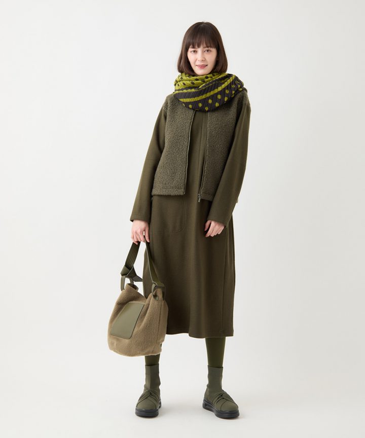 BERNHARD WILLHELM ベルンハルトウィルヘルム ピエロ柄ストール 2025年